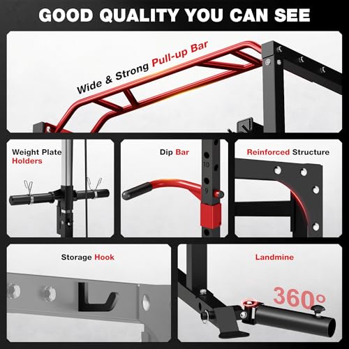 Multi-Function Power Rack with LAT Pulldown - S11 Power Cage