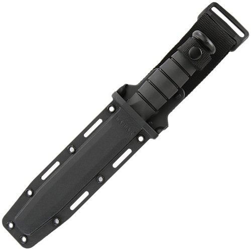 Ka-Bar Short Black Straight Edge Knife