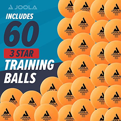 3-Star Table Tennis Balls - 40+mm Regulation Ping Pong Balls for Training & Recreation