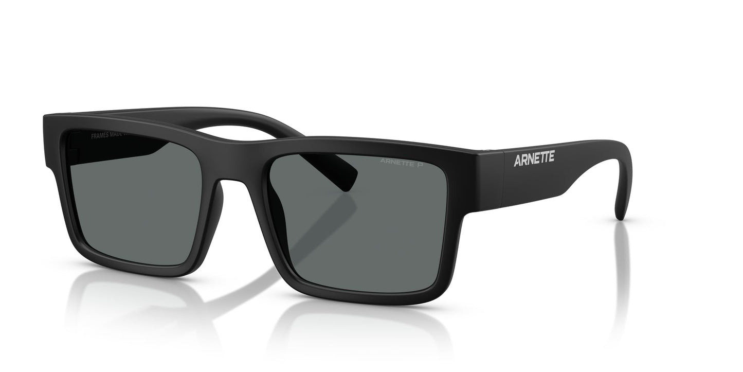 ARNETTE Sunglasses AN 4344 290081 Matte Black/Polar Dark Grey Policarbonate Po