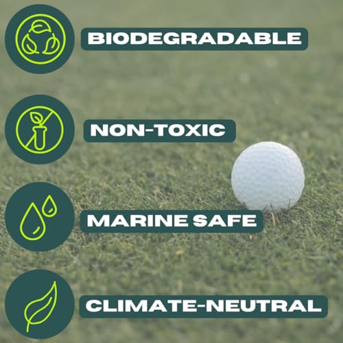 Biodegradable Water-Soluble Golf Balls Eco-Friendly Practice & Lakeside Play