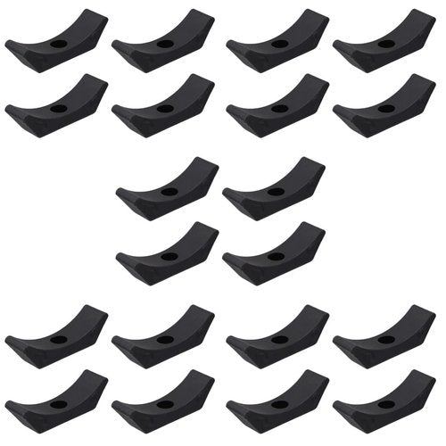 20 Pcs Dumbbell Saddles Dumbbell Cradles Replacement Racks Racks Plastic Cradles