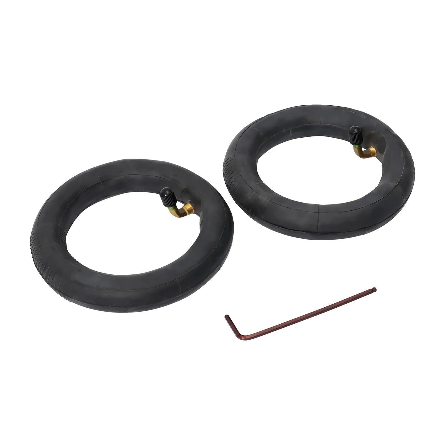 EXWAY 2pcs Inner Tube Tire Replacement, 160mm/165mm/170mm, for Atlas Series Electric Skateborad (Black, 160mm)