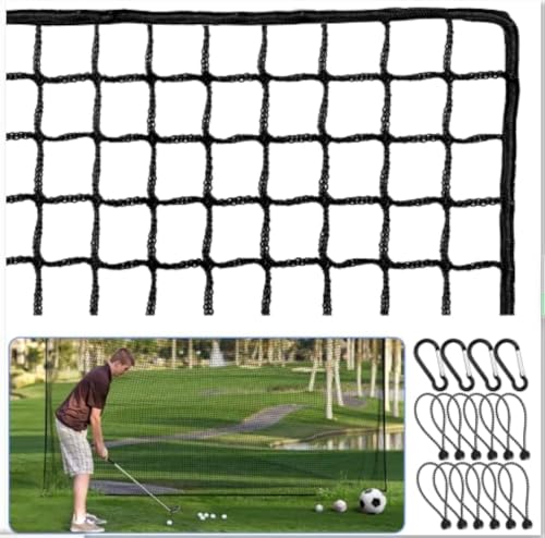10x10ft Golf Practice Net - Heavy Duty Sports Barrier Netting