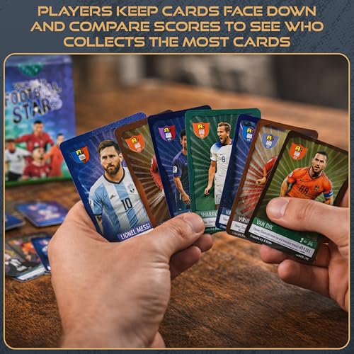 2026-27 Soccer Trading Cards - 55 Non-Duplicate Cards Per Pack