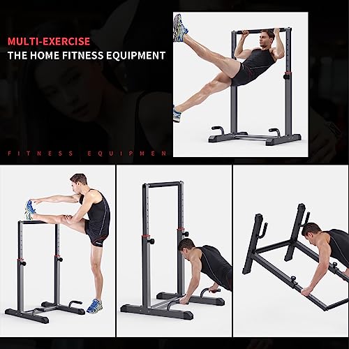 Adjustable Dip Bar Station - Heavy-Duty, 1200lbs Capacity