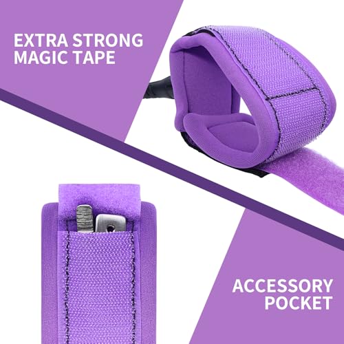 KOETSU Purple 10ft SUP Paddle Board Leash - Safety Ankle Rope for Longboards