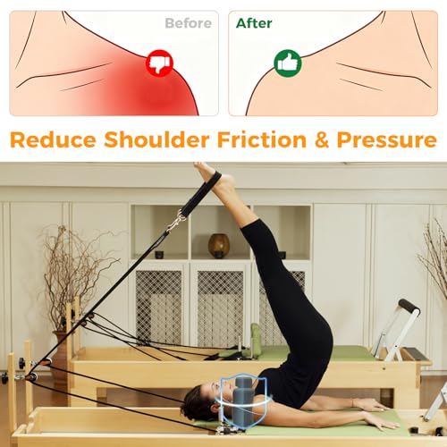 Pilates Reformer Shoulder Block Covers - Adjustable & Durable