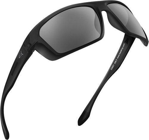 KastKing Huzzah Polarized Sport Sunglasses - UV Protection for Men & Women | Perfect for Driving, Fishing, Cycling & Running