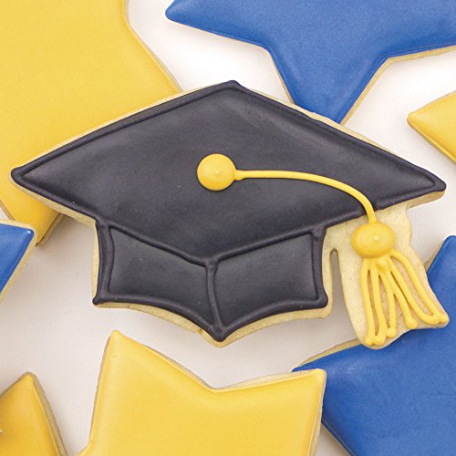 Graduation Cap Cookie Cutter - Large 4.5 Inch, Made in USA