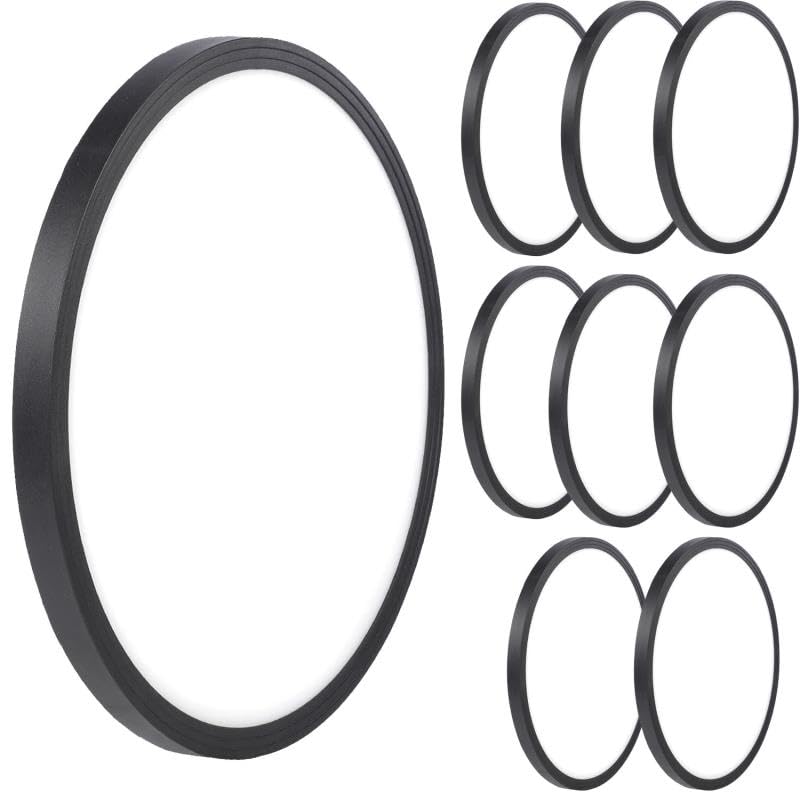 8Pack 12Inch 3200LM LED Flush Mount Ceiling Light,28W White 6000K,120V Slim Surface Mount Ceiling Light Fixture for Kitchen Bedroom Living Room