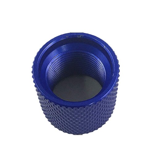 DB TAC Aluminum 6061 T6 1/2 x 28 Thread Protector Aluminum 6061 T6 Blue Color 1/2-28 Thread