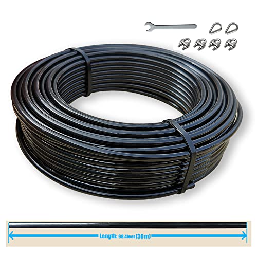 KORIKAHM 98.4 Ft Steel Pulley Cable Replacement for Home Gym Fitness Equipment