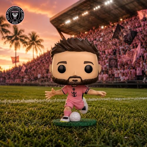 Lionel Messi Pop! Vinyl Figure - Inter Miami Pink Jersey