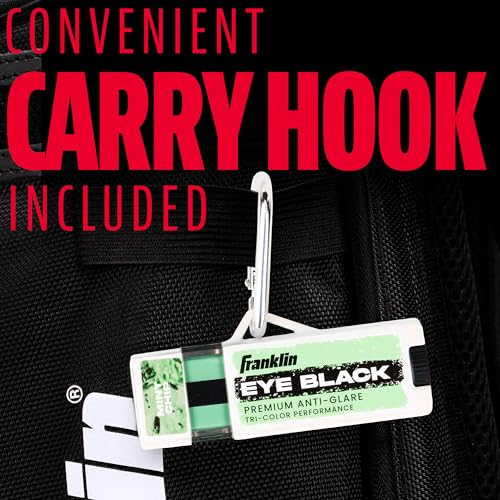 Franklin Sports Eye Black Stick - Multi-Sport Gameday Black/Mint, One Size
