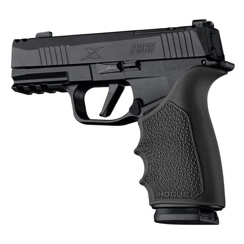 Hogue HandAll Beavertail Rubber Grip Sleeve for SIG Sauer P365-XMACRO, Black - 18520