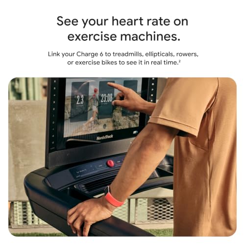 Fitbit Charge 6 Fitness Tracker with GPS and Heart Rate Monitoring