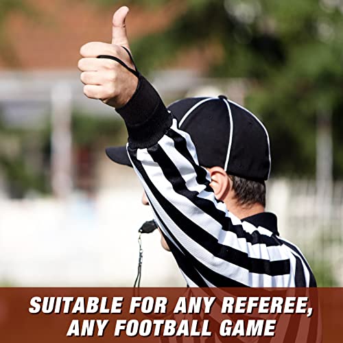 Football Referee Wristbands - 6 Pcs Adjustable Nylon Cotton