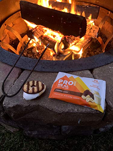 PROBAR MEAL Bar S'mores - Plant-Based Gluten-Free Vegan Meal Replacement, 12 Count