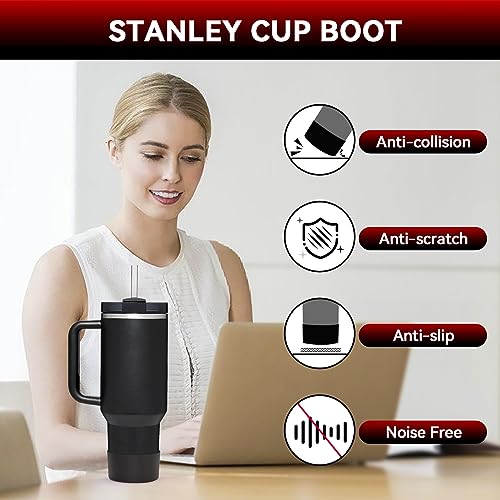 Stanley Boot Protector Silicone Sleeve 2PCS - Black