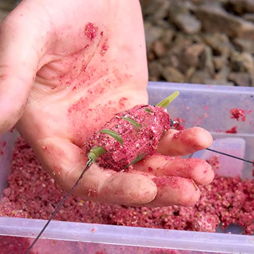 11PCS Carp Fishing Set with Inline Method Feeder and Rubber Mould Accessories