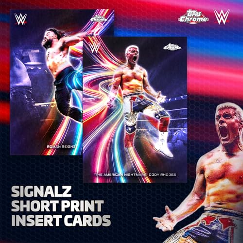 2026 Topps Chrome WWE Trading Cards - Factory Sealed Value Box