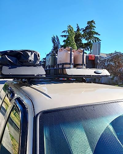 5 Gallon Water Container Holder Mount - Lockable Fuel Can Mount Holder