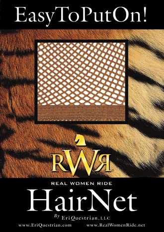 RWR No Knot Equestrian Hair Net - Auburn, Fast & Easy to Use