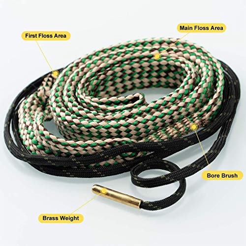 Gun Bore Cleaner Rope - .30 Cal, .308, 30-06, 7.62mm - Easy Use