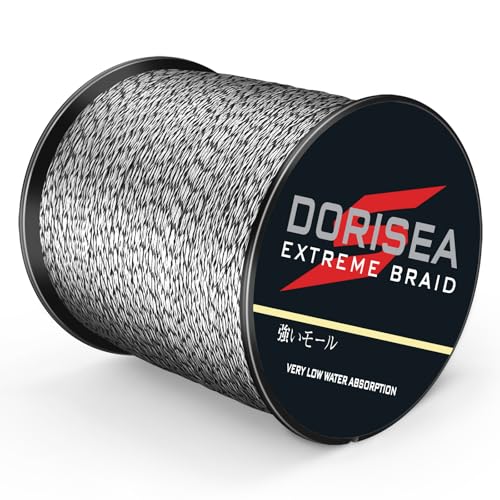100lb 100m Braided Fishing Line - Spot Black & White