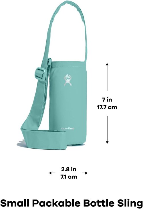 Hydro Flask Packable Bottle Sling - Durable Black Design for Easy Carrying and Travel