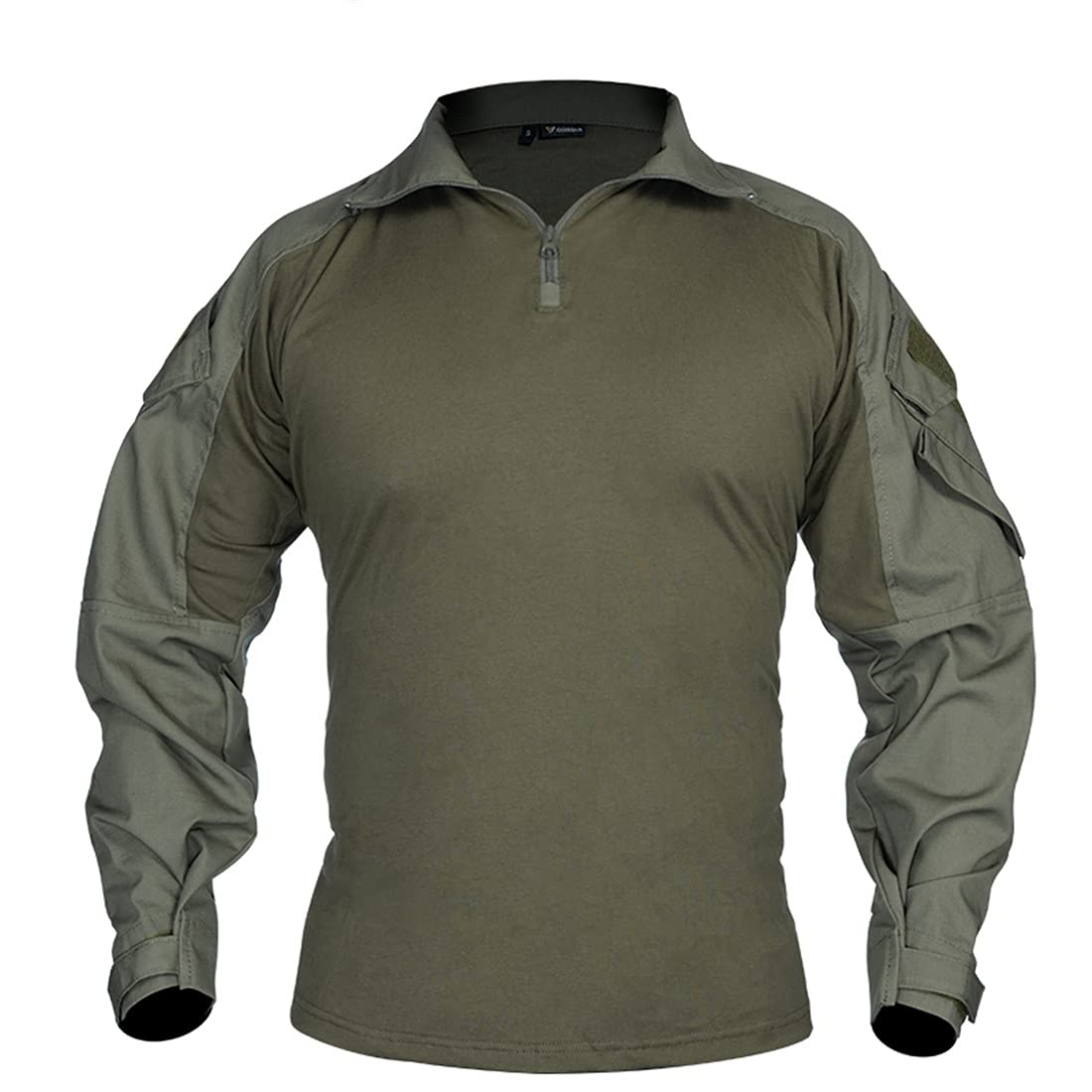 HARGLESMAN Mens Combat Suits Military Uniforms Army BDU Tactical Sets Shirts and Pants Comfortable Soft Breathable Quick Dry Snug Fitting Work Training Airsoft Paintball Apparel Gear Green S