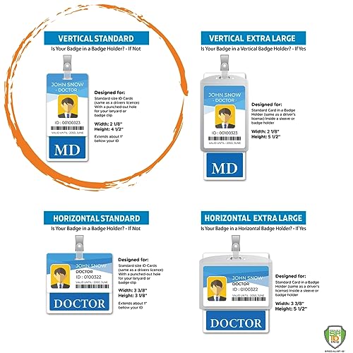 Heavy Duty Paramedic Badge Buddy - Waterproof ID Tag Backer