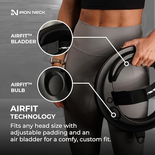 Neck Trainer Strength Kit with Resistance Bands - 360° Training