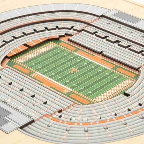 5-Layer StadiumView 3D Wall Art - Tennessee Volunteers
