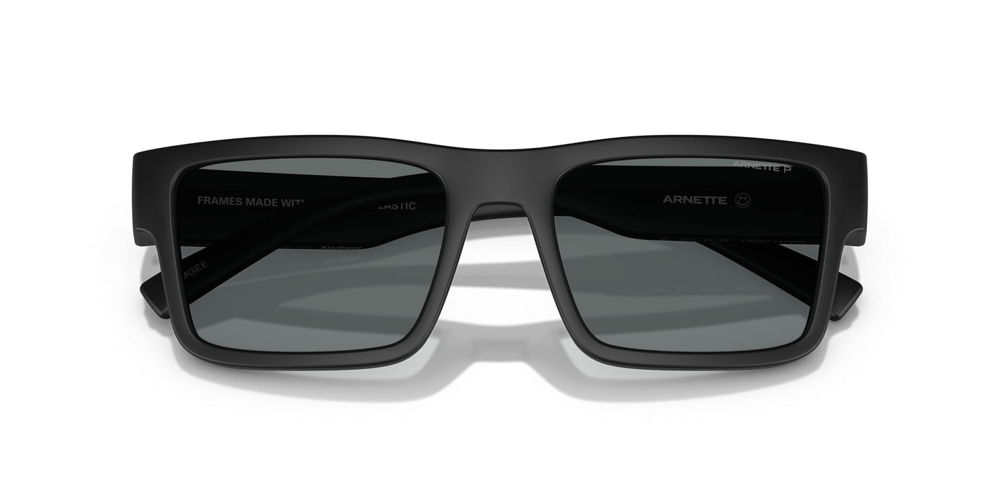 ARNETTE Sunglasses AN 4344 290081 Matte Black/Polar Dark Grey Policarbonate Po
