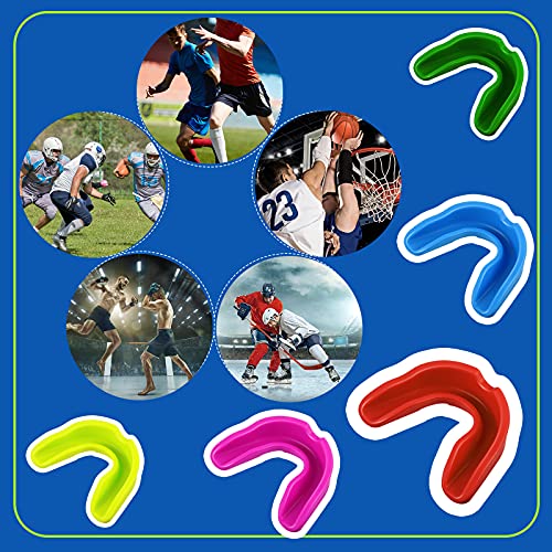 30 Pack Youth Sports Mouthguards - Comfortable Silicone Fit for Basketball, Football, Soccer & More