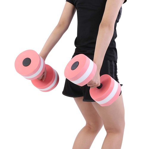 Generic Water Weights Dumbbells, Pool Exercise Equipment For Adults Water Bodybuilding Training 1 Pair Fitness Yoga Dumbbell Barbell (), Genericbngas4tr2y-02