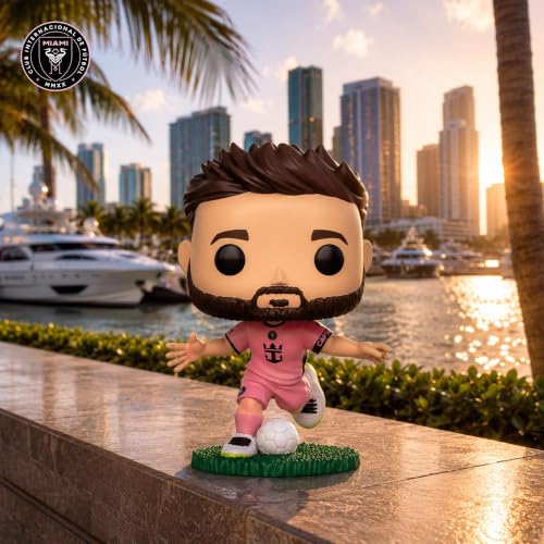 Lionel Messi Pop! Vinyl Figure - Inter Miami Pink Jersey