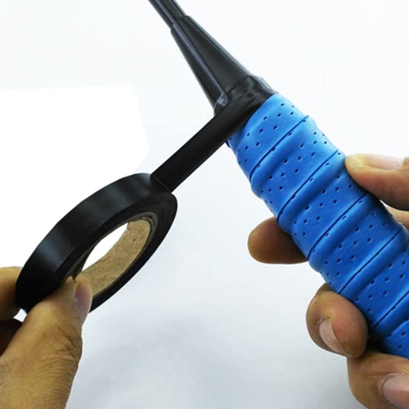 Auto-plaza 50 Yards Tennis Badminton Racquet Vinyl Extra Raquet Finishing Grip Tape Sticky Seal Finish