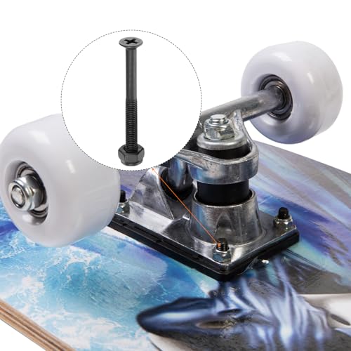 Skateboard Mounting Hardware - Carbon Steel Screws & Nuts 2"