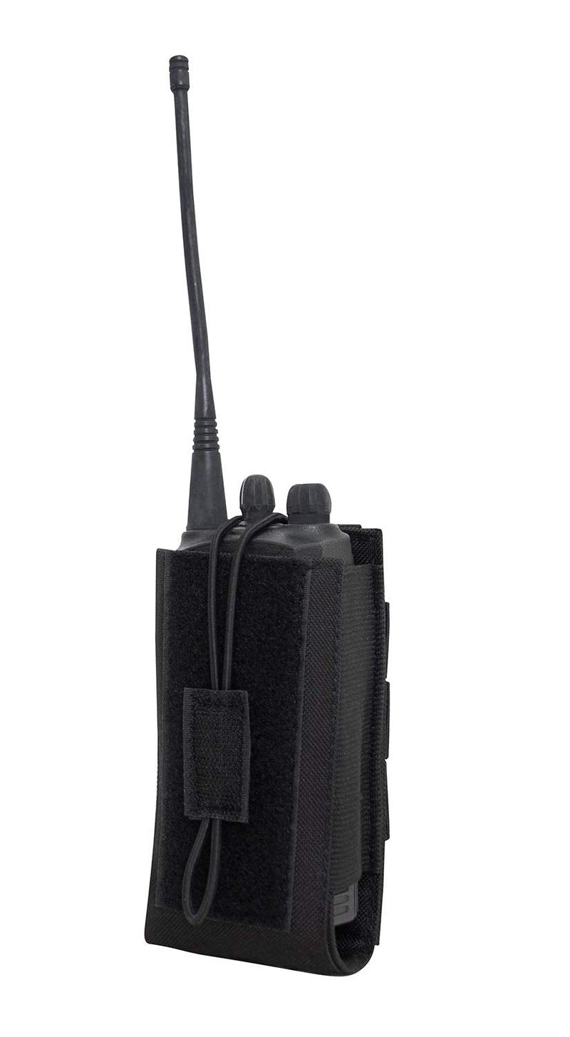 Rothco MOLLE Universal Radio Pouch (Black)