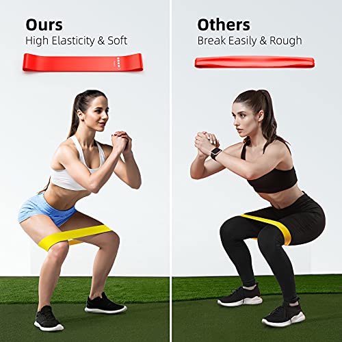 5-Pack Resistance Bands Set for Strength Training & Yoga