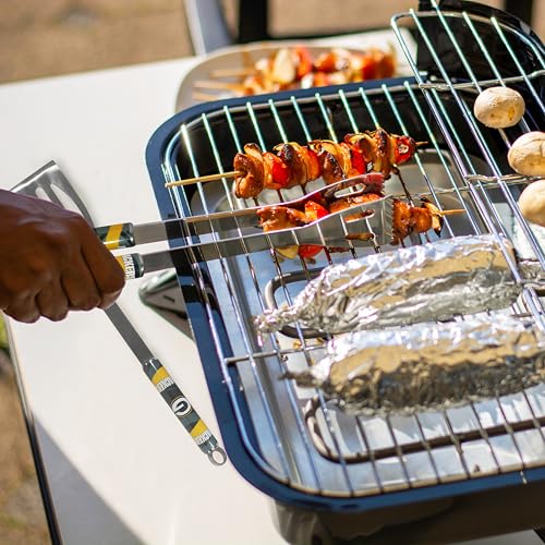 Green Bay Packers BBQ Grill Set with Bottle Opener - 2 Pieces