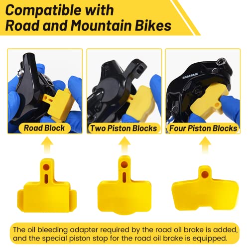 Bicycle Brake Bleed Kit with Mineral Brake Fluid - 120ml
