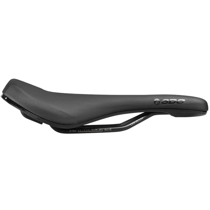 SDG Components, Bel-Air V3 MAX Lux-Alloy, Saddle, 260 x 140mm, Unisex, 255g, Black/Black