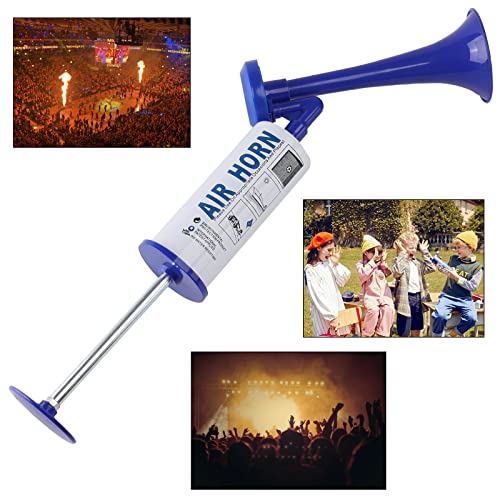 AOLIHAN Blue Handheld Air Horn for Safety, Boat, Camping, Industrial Use