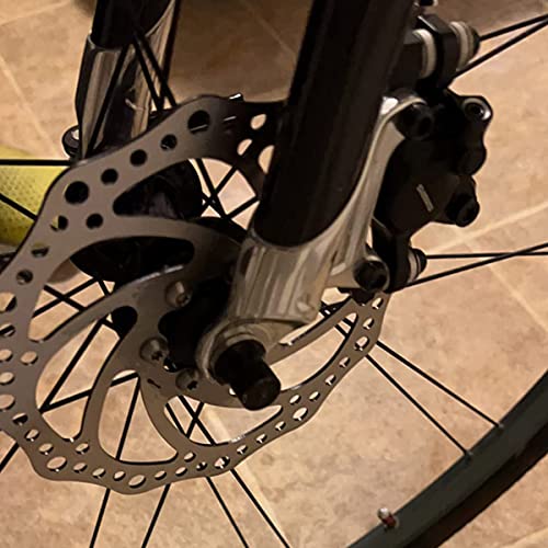 160mm Stainless Steel Disc Brake Rotors with 6 Bolts - 2 Pcs