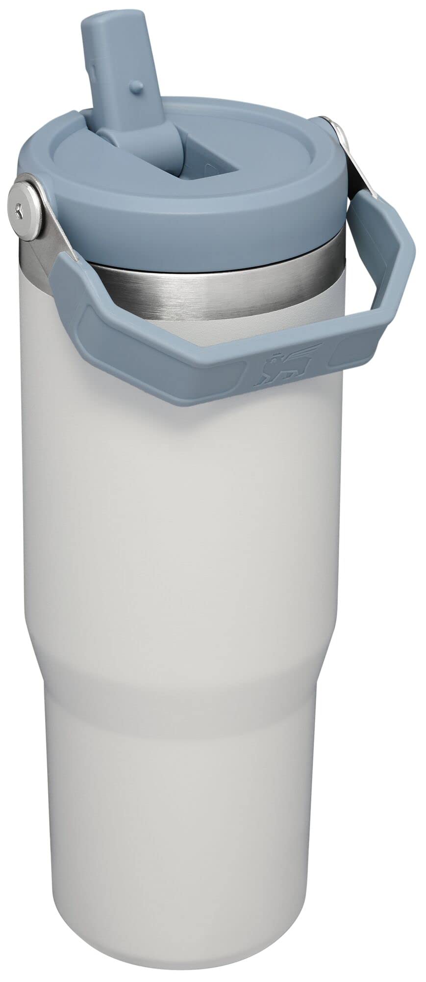 Stanley IceFlow Stainless Steel Tumbler - Vacuum Insulated Water Bottle for Home, Office or Car Reusable Cup with Straw Leak Resistant Flip Cold for 12 Hours or Iced for 2 Days, Fog, 30 OZ / 0.89 L