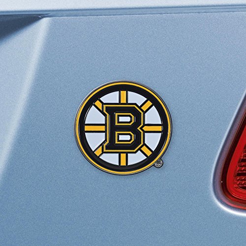 3D Boston Bruins Diecut Metal Emblem - Heavy Duty Chrome Auto Logo